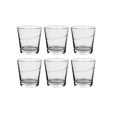 Juego de 6 vasos cristal agua Conic 260 ml Alessandro