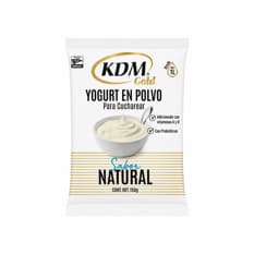Yogurt en polvo para cucharear sabor natural KDM Gold (150 g / 5.29 oz)
