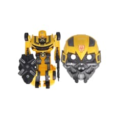 Robot transformer en carro + careta temática para disfraces Deformed Toys