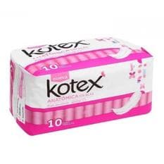 Intimas anatómica sin alas Kotex (10 U)