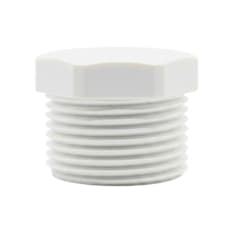 Tapón de PVC blanco - 1 pulgada - Aqua-Q
