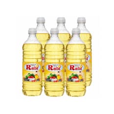 Aceite de soya refinado Rubi (6 x 900 ml)