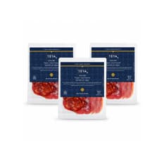 Trío de tapas con jamón serrano, chorizo y salame YEYA (3 x 142 g / 5 oz)