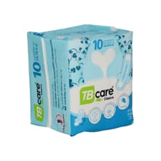 Almohadillas sanitarias clásica TB care (10 U)