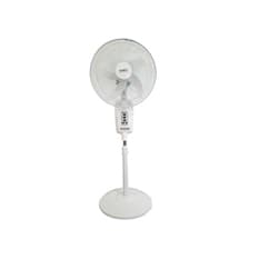 Ventilador recargable de pedestal de 16" con lámpara integrada Sankey FN-17BAT10