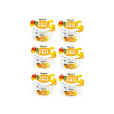 Yogur sabor mango Bauer Fru Fru (6 x 100g / 3.53oz)