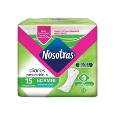Protectores diarios Normal Nosotras (15 U)