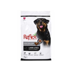 Alimento para perros adultos de cordero y arroz Reflex (3 kg / 6.6 lb)