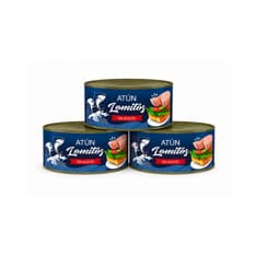 Lomitos de atún en aceite Lucy ( 3 x 1 kg / 2.2 lb)