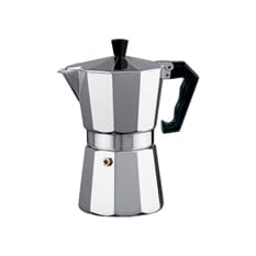Cafetera italiana de aluminio de 6 tazas Alessandro