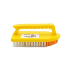 Cepillo de lavar con mango ergonómico amarillo MAS