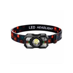 Lámpara de cabeza multifuncional con luz led recargable