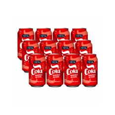 Refresco gaseado de cola YEYA (12 x 330 ml / 11.2 fl oz)