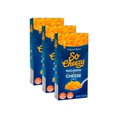 Macarrones con queso So Cheezy (3 x 206 g / 7.25 oz)