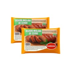 Asado molido de cerdo Karmac ( 2 x 500 g / 1.10 lb)