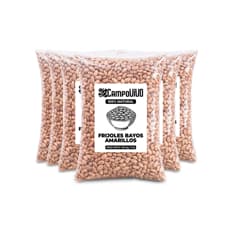 Frijoles bayos amarillos Campo Vivo (6 x 1.36 kg / 3 lb)