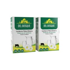 Combo de leche en polvo entera Del Bosque (2 x 1 kg)