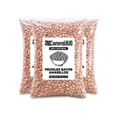 Frijoles bayos amarillos Campo Vivo (3 x 1.36 kg / 3 lb)