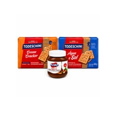Galletas soda Todeschini + Crema cacao Fresko