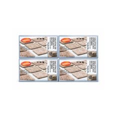 Combo Galletas de soda de grano negro con semilla de chía Sabrosísimo (4 x 250 g / 8.81 oz)