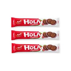 Galletas de chocolate rellenas de fresa Hola Fun2 (3 x 70 g / 2.46 oz)