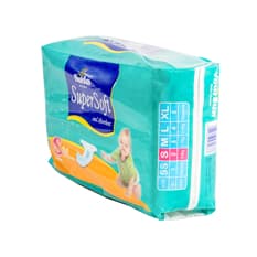 Pañales desechables para bebé de 3 - 6 kg talla S YourSun (30 U)