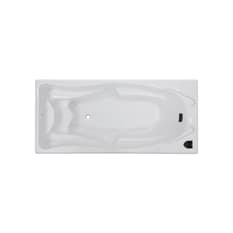 Bañera acrílica rectangular color blanco Zeric Modelo SFS-5