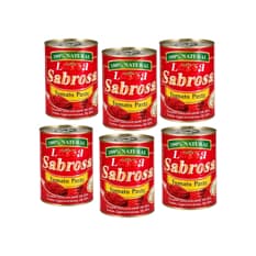 Pasta de tomate La Sabrosa (6 x 400 g / 0.88 lb)
