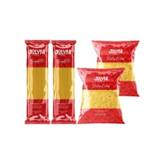 Mixto de pastas: Fideos Vermicelli + Spaghetti Jolyni (4 x 500 g / 17.63 oz)
