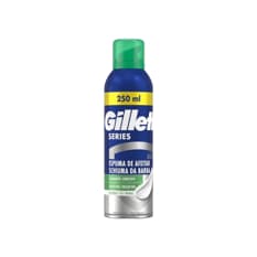 Espuma de afeitar calmante con aloe de vera para piel sensible Gillette Series (250 ml)