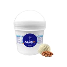 Helado sabor Almendra con trocitos de almendras tostadas Alask (4 L)