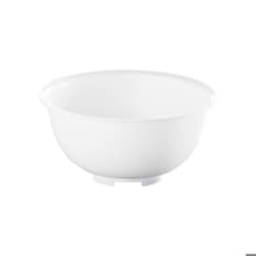 Bowl de plástico para cocina color blanco 3.6 L Casa y Menaje