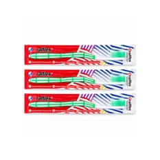 Cepillo de dientes verde Oralflex (3 x 1 U)