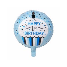 Globo feliz 1er cumpleaños 18 pulgadas Balloon