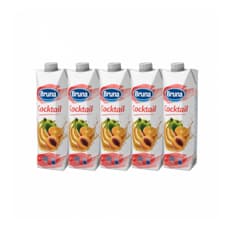 Jugo de coctel de frutas Bruna (5 x 1 L)