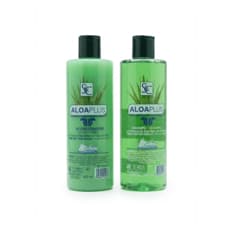 Juego de champú y acondicionador con extracto de aloe vera para todos los cabellos S&C Natural