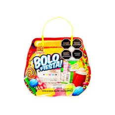 Surtido de dulces, galletas y juguetes con dulce Bolo Fiesta Dulces Tinajita (120 g / 4.2 oz)