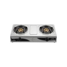 Cocina de gas de 2 hornillas Rudenkov GS-SS246