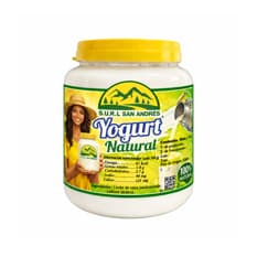 Yogurt natural San Andres (1 L)