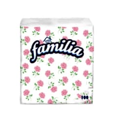 Servilletas con estampado de flores Familia (100 U)