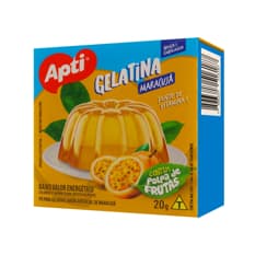 Gelatina sabor maracuyá Apti (20 g / 0.7 oz)