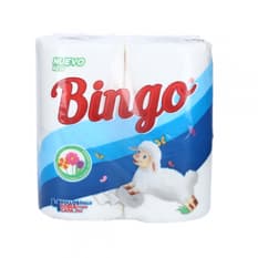 Papel higienico doble hoja perfumado Bingo (4 U)