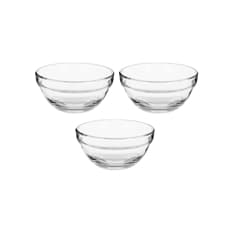 Pack 3 piezas bowl cristal 14 cm Alessandro