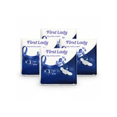 Toallas sanitarias nocturnas First Lady (4 x 7 U)