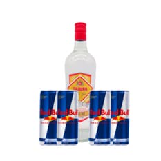 Ginebra + Bebida energética