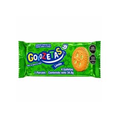 Galletas rellenas con crema sabor a limón Golozetas (34.8 g / 1.22 oz)