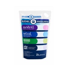 Detergente para baños con triple acción Netcal Suchel Proquimia (2 kg / 4.40 lb)