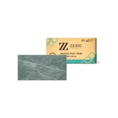Caja de losas verde oscuro de cerámica esmaltada para paredes 300 mm x 600 mm Zeric G-50 (5 U)