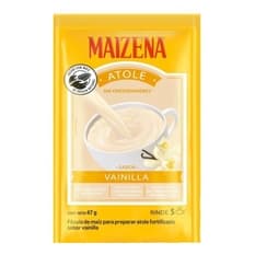 Fécula de maiz para preparar atole fortificado sabor vainilla Maizena (47 g / 1.65 oz)