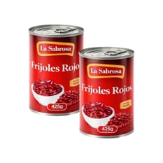 Frijoles rojos enlatados La Sabrosa (2 X 425 g / 15 oz)